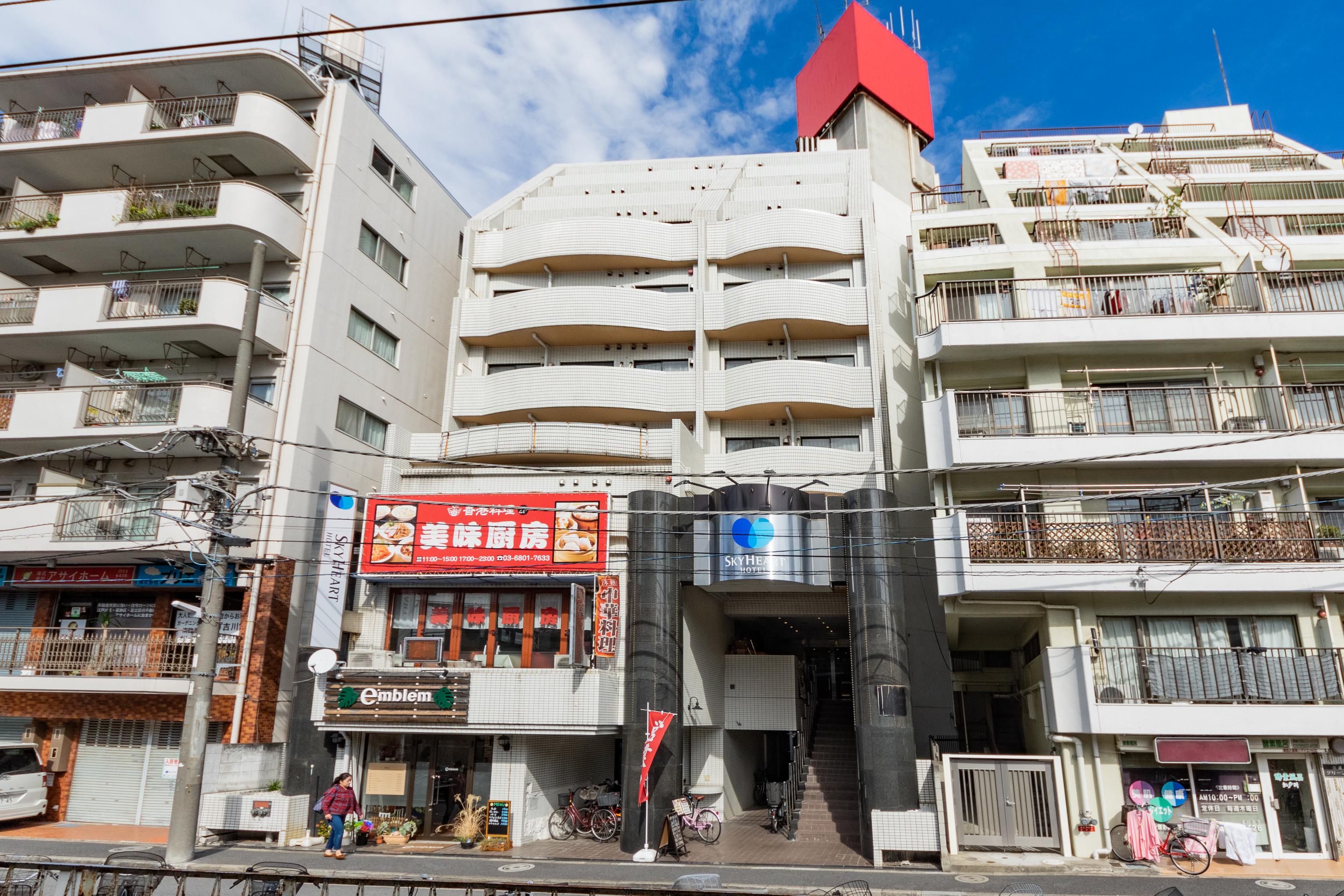Sky Heart Hotel Koiwa Токио Екстериор снимка